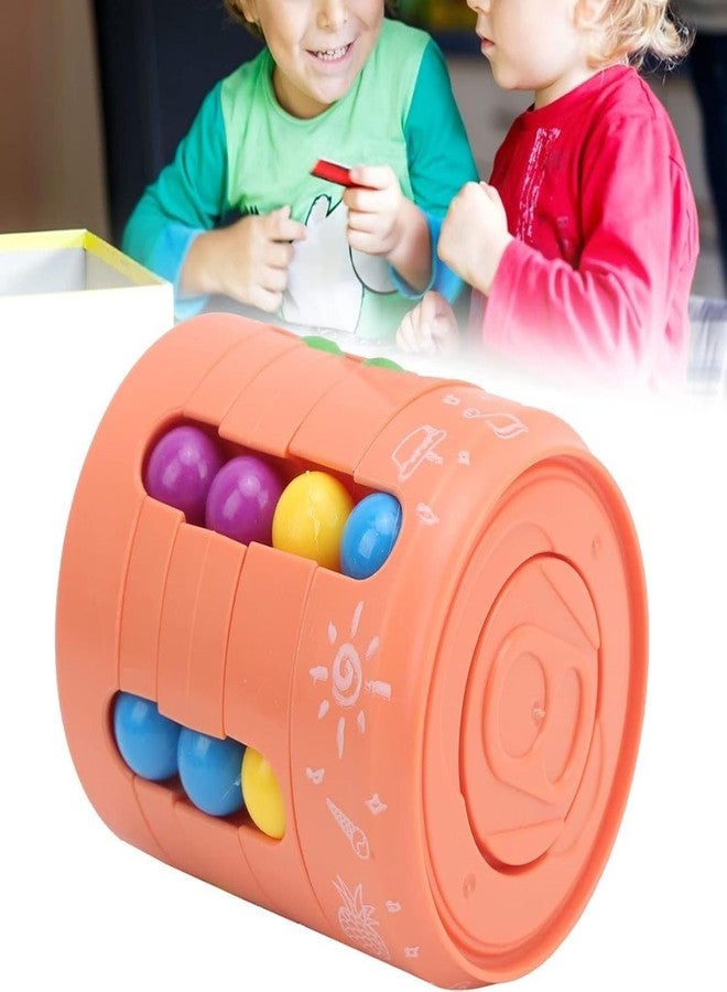 Aakarit Magic Bean Toy - Multicolour | Decompression Rotating Small Beads Fidget Cube Toys for Children - Unisex | Portable and Playful Stress Relieving Puzzle Educational Toy - Image 4